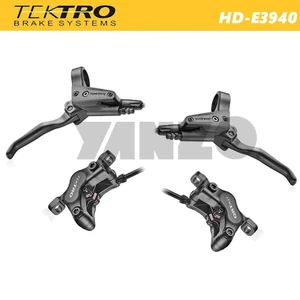 Tektro HD-E3940 E-bike Power Control 4 piston Hydraulic Brake Electric 2pin Set - Picture 1 of 4