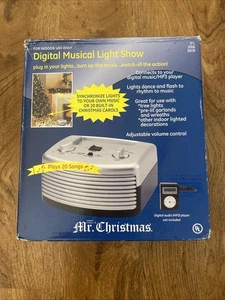 Mr Christmas digitale musikalische Lichtshow - Innenbereich Lichter Synchronisierung mit Musik funktioniert! - Bild 1 von 9