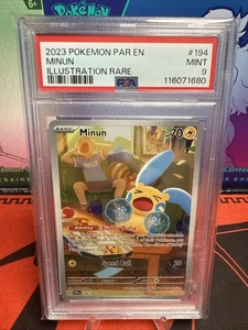Minun 194/182 SV04: Paradox Rift Holo PSA9 - Foto 1 di 2