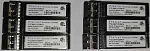 Finisar FTLX8571D3BCV 6x 1G / 10GBASE SFP+ Transceiver Modul FS-TRAN-SFP+SR - Bild 1 von 3