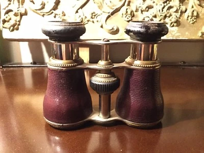 Ancienne paire de jumelles de théâtre-Lunettes de Théatre - Photo 1/4