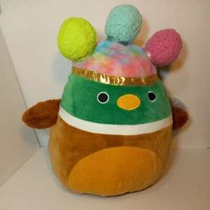 Kelly Toys SQUISHMALLOWS 14" Squish-Doos Avery Mallard Duck! NWT - Picture 1 of 6