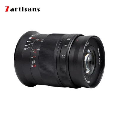 7artisans 60mm F2.8 II Super Macro Lens For Leica L Fuji X Sony E Nikon Z M4/3 - Image 1 of 4