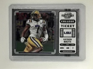 Kayshon Boutte 2023 Chronicles Contenders Optic Draft - RC #8 - LSU Tigers - Picture 1 of 2