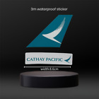 Cathay Pacific Airways Vertical Tail  3M Waterproof and Sunproof Sticker