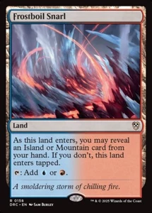 Frostboil Snarl - Aetherdrift Commander (DRC) - (Near Mint NM) - Picture 1 of 1