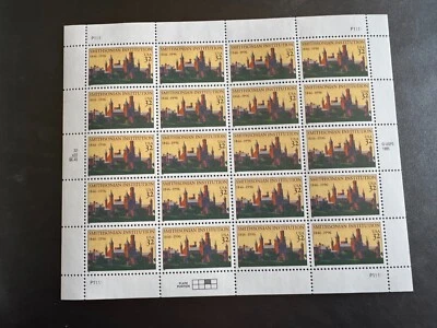 Scott #3059 Smithsonian Institution Pane of 20 32¢ Stamps (1996) - Image 1 of 2