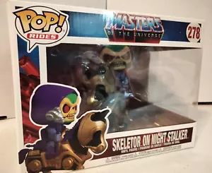 Funko Pop! Rides Skeletor On Night Stalker #278 Masters of the Universe MOTU NIB - Picture 1 of 7