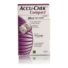 ACCU-CHEK compact strisce per la misurazione della glicemia confezione 50 +1