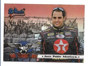 2007 Wheels American Thunder American Dreams GOLD #AD11 Juan Pablo Montoya /250 - Bild 1 von 2