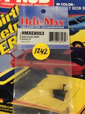 Heli-Max HMXE8553 Main Blade Grips: Novus CP NewInPack USA Shipped - Image 1 of 4