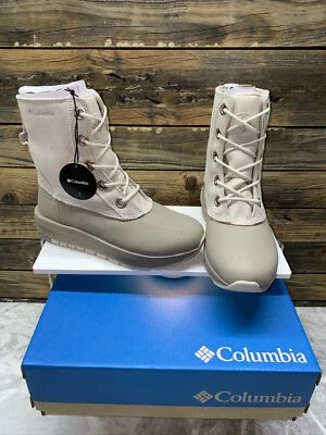 Columbia 女式 Moritza Shield Omni-Heat 防水靴 6 码棕褐色 — 第 1/4 张图片