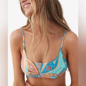 O'NEILL Juniors' Nina Abstract Surfside Bikini Top - Small (Juniors) - Picture 1 of 6