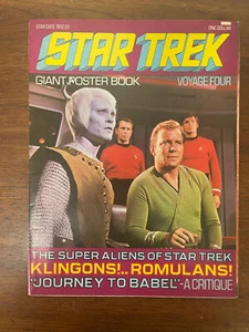 Vintage Star Trek Riesen Poster Buch Voyage Four 7612.01 Kirk Klingonen Romulaner - Bild 1 von 3