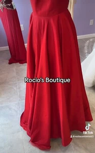 Prom red dress size medium - Picture 1 of 2