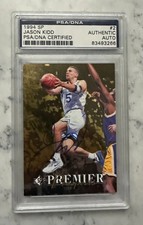 1994 Rookie Card Jason Kidd PSA certified authentic autograph.