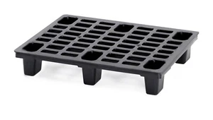 Leichtpalette LxBxH 80x60x13,7 cm halbe Europalette Plastik, ohne Sicherungsrand - Bild 1 von 1