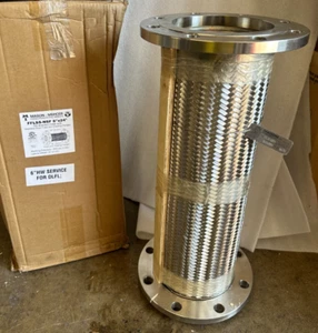 Mason-Mercer FFLSS-NSF 6" X 24" - SS Braided Hose w/SS Fixed & Floating Flanges - Picture 1 of 8