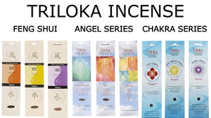 Incienso y quemador Triloka cuando compres 3 OBTÉN 1 CHAKRA ANGEL GRATIS Feng Shui - Imagen 1 de 23
