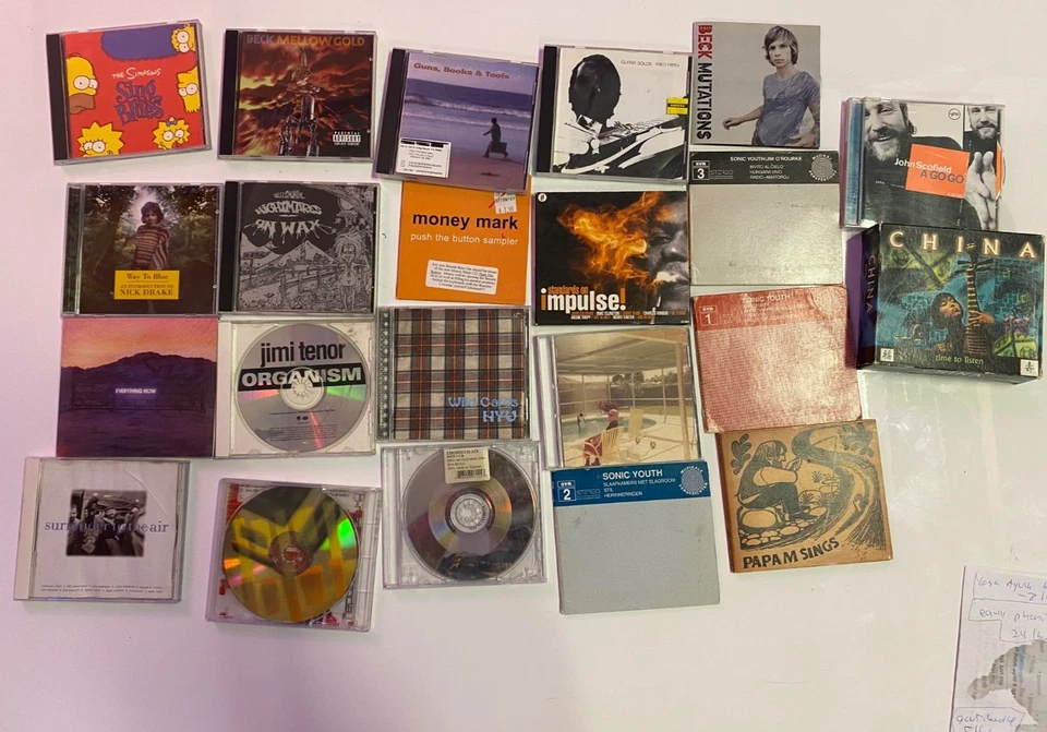 💿Assorted Indie CDs - Aphex Twin/Sonic Youth/ Beck/Fred Frith/ Arcade Fire,etc. - Image 1 of 1