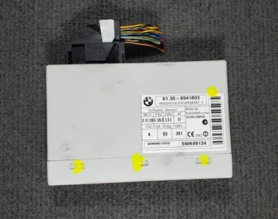 BMW 750i 750Li E65 E66 2006-2008 módulo de control antirrobo pasivo 6941803 OE Foto 1 de 4