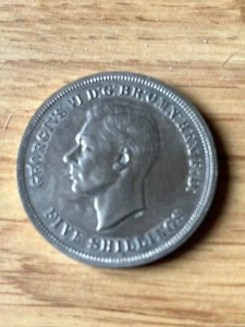 Festival of Britain 1951: George VI Five Shillings Crown Coin. Ohne Karton. - Bild 1 von 3