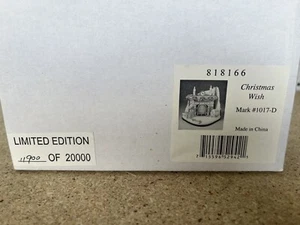 Goebel Hummel Musikfest Collection Music Box Christmas Wish #1017-D W/Box & COA - Picture 1 of 6