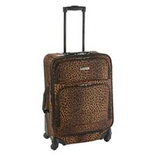 Leisure Lafayette 25in. Leopard Print Spinner Suitcase Luggage
