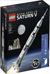 LEGO Ideas 21309 NASA Apollo Saturn V neu fabrikversiegelt nicht mehr im Handel erhältlich - Bild 1 von 1