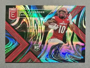 2018 JAIRE ALEXANDER Elite Draft Picks Aspirations 4/5 (RC) Autograph Card# 208 - Picture 1 of 3