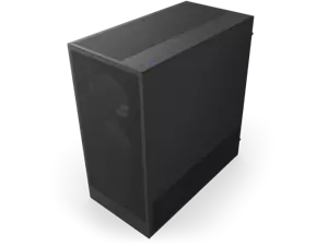 NZXT H Series H5 Flow 2024 RGB Edition ATX Mid Tower Chassis All Black Color - Picture 1 of 5
