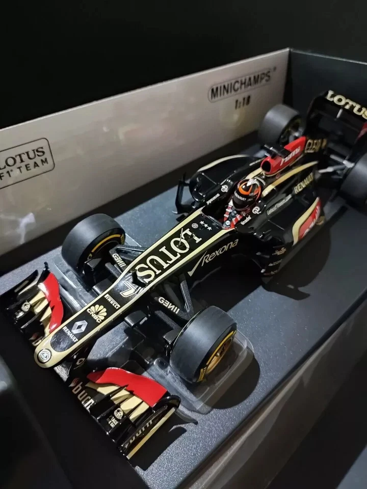 Minichamps 1:18 F1 Lotus Team K. Raikkonen Showcar 2013 110 130077 - Immagine 1 di 3