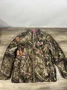 Mossy Oak Jacket Women's XL Camouflage Coat Full Zip Hunting Country - Picture 1 of 9