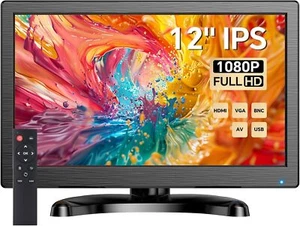 Eyoyo 12inch 1080P Small Security Monitor HDMI VGA AV BNC CCTV Camera Monitor - Picture 1 of 8