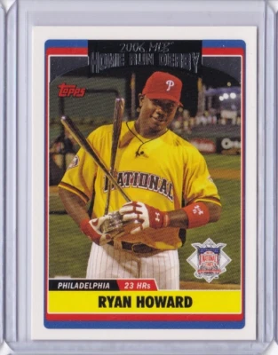 2006 Topps Updates & Highlights #UH283 RYAN HOWARD PHILADELPHIA PHILLIES ID3 - Image 1 of 2