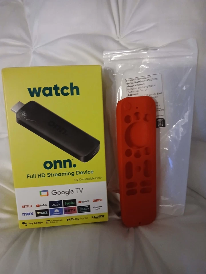 New Onn Stick completely setup with backup apps, And with new remote protector - Image 1 of 2