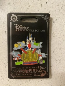 Dumbo The Flying Elephant Pin – Disney Artist Collection by Maria Stuckey – LE - Picture 1 of 1