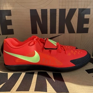 Nike Mens 14 Zoom Rival SD 2 Track & Field Throwing Shoes Crimson FZ9665-600 NEW - Picture 1 of 8