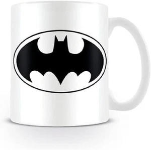 DC Comics Batman Logo 315 ml Ceramic Mug – Pyramid Licensed Coffee Cup - Picture 1 of 2