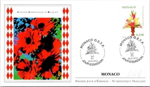 Monaco SC# 2661 FDC 2012 International Bouquet Competition - A03509 - Picture 1 of 2