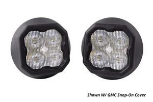 SS3 LED Fog Light Kit Fits 2007-2014 GMC Yukon White SAE Fog Pro w/ Backlight - Picture 1 of 11
