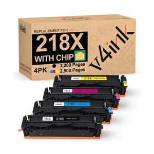 v4ink 218X (aktuellster aufgerüsteter Chip) Kompatible Tonerkassette Ersatz für... - Bild 1 von 6