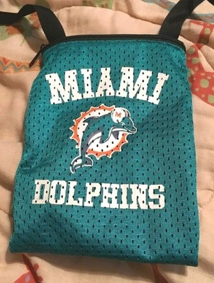 Miami Dolphins Jersey Small Crossbody Purse  - Image 1 of 4