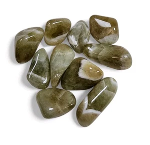 Pietre di cristallo lucido ametista verde 50,3 grammi. - Foto 1 di 1