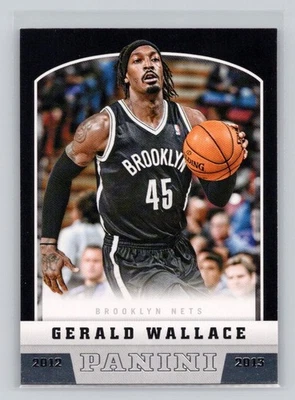 Baloncesto Panini Gerald Wallace 2012-13 #63 Brooklyn Nets Foto 1 de 2