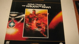 LASER DISC PARAMOUNT HOME VIDEO SCI-FI MOVIE STAR TREK II THE WRATH OF KHAN - Bild 1 von 2