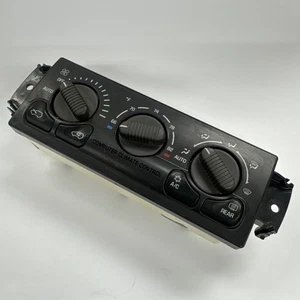 2000-2002 Tahoe Yukon Suburban Dash Climate Control HVAC Switch 15060162 - Picture 1 of 5