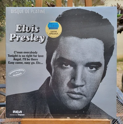 Elvis Presley  disque de platine  LP 33T Press France. Disque NEUF (N.M+/Mint-) - Photo 1/3