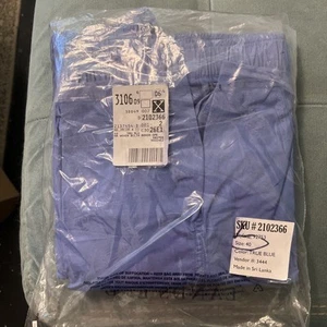 New 3-Pack Lands End Men's Woven Boxers True Blue Size 40 92753 - Picture 1 of 4