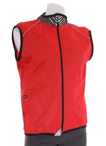 Assos Element Zero Vest Men X-LARGE Red Road Bike Cycling Fall Mountain - Picture 1 of 4